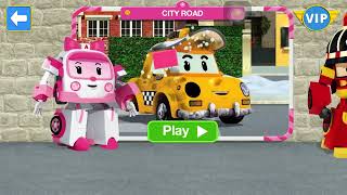 Robocar Poli: City Building! HELP Amber rebuild the city after the the tornado! screenshot 4