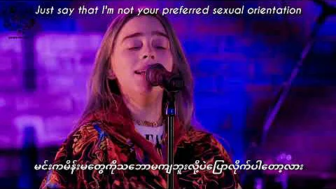 Billie Eilish - Wish You Were Gay (mm sub)