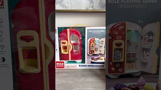 Home Simulation Mini Fridge Restock Satisfying Toy Unboxing shorts asmr reels fyp relaxing toy