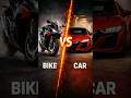 Bike v/s Car #bmw #honda #bike #car #viral #shorts #trending #competition #race
