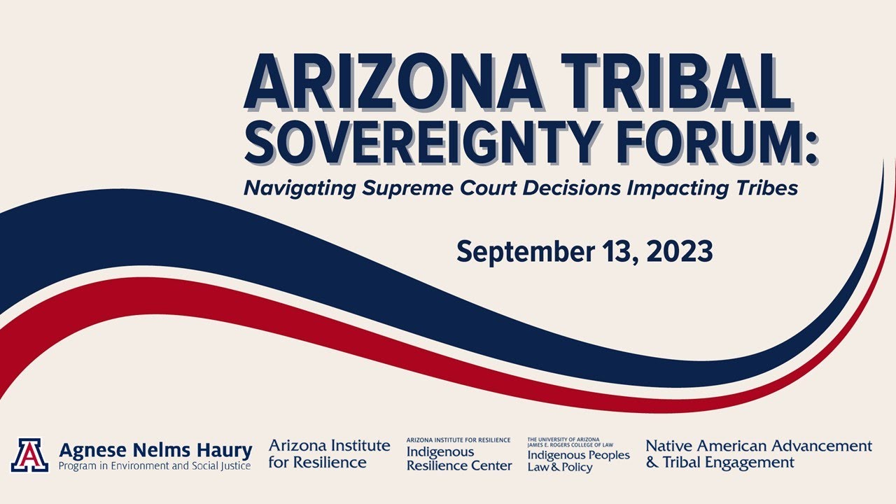 2023 Arizona Tribal Sovereignty Forum – Opening Panel - YouTube