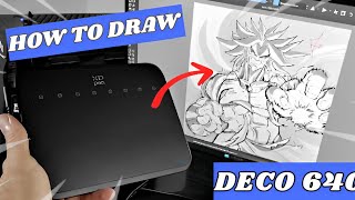 HOW TO USE A GRAPHIC TABLET|| UNBOXING|| XP PEN DECO 640 screenshot 5