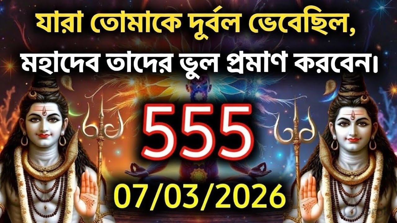 ৮৮৮ 🕉️যারা তোমাকে দুর্বল ভেবেছিল, মহাদেব তাদের ভুল প্রমাণ করবেন....!#shivshakti