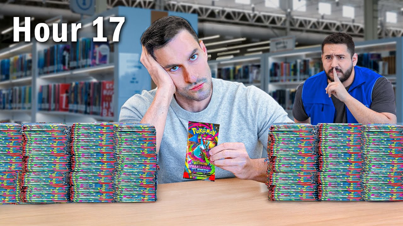 Заперт в библиотеке, пока не вытащу Чаризарда.