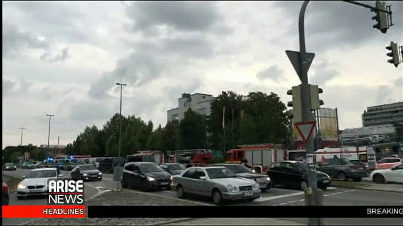 Munich massacre attack at the Olympia shopping mall