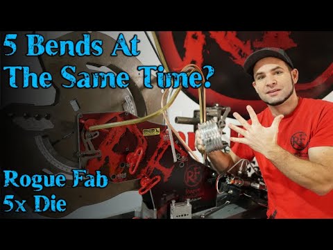 5 Bends At The Same Time! - Our Tube Bender Gets It Done With Ease!