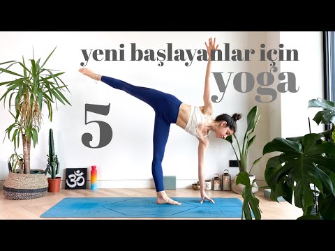 Yeni Başlayanlar İçin Yoga ♥ Elvin ile Yogaya Başla #5 Mat Hediyeli 🎁