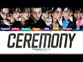Stray Kids CEREMONY Lyrics 스트레이 키즈 CEREMONY 가사 Color Coded Han Rom Eng ShadowByYoongi Stray Kids CEREMONY Lyrics 스트레이 키즈 CEREMONY 가사 Color Coded Han Rom Eng ShadowByYoongi