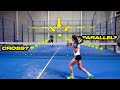 When to volley cross court or parallel with jose luis lara