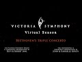 Virtual Season: Beethoven’s Triple Concerto
