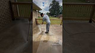 Pressure Washing Paint Off Concrete