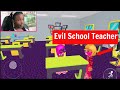 MY EVIL TEACHER WITH SECRETS TAUGHT ME ON THE FIRST DAY OF SCHOOL IN PK XD(PKXD ROLEPLAY)