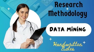 Data Mining|| Research and Statistics ||BAMS Final Year