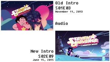 Steven Universe Intro Comparison - Old vs New