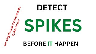 Detect Spikes 1 minute before it happen (Must watch )