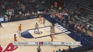 Highlights: Lady Vols 62, Ole Miss 67 (1/12/17)