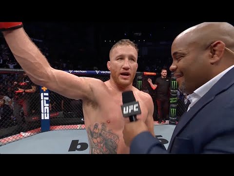 UFC 286 Джастин Гейджи - Слова после боя