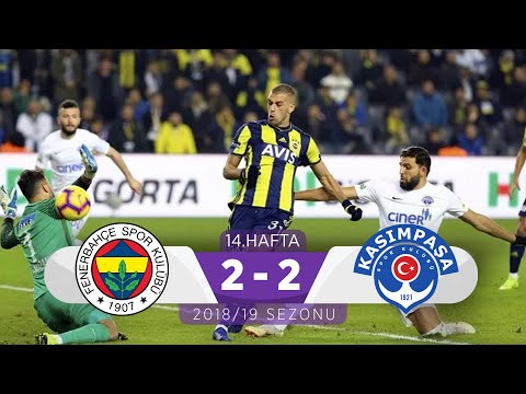 Fenerbahçe (2-2) Kasımpaşa | 14. Hafta - 2018/19