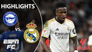 CLEAN SHEET DOMINATION  Alaves vs. Real Madrid | LALIGA Highlights | ESPN FC