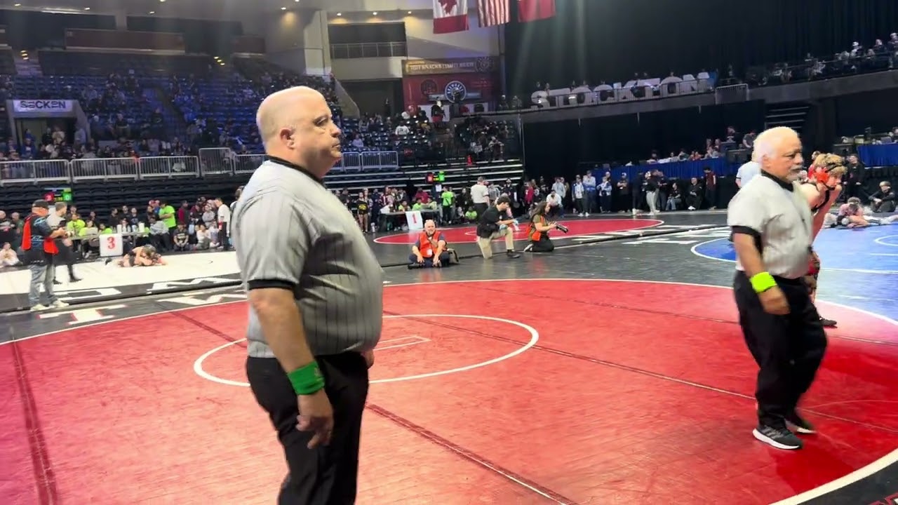 Semifinal   Christian Perez (Del Oro) won by major decision 13-2 over Ethan Busby (Vacaville)