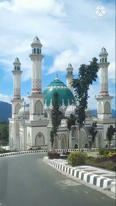 viral Mesjid Agung Syahrun Nur paling megah di Tapanuli Selatan , sipirok  wajib dikunjungi..#shorts