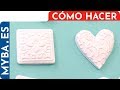 Cómo hacer apliques con yeso cerámico y moldes: Polvere Ceramica efecto piedra de Stamperia.