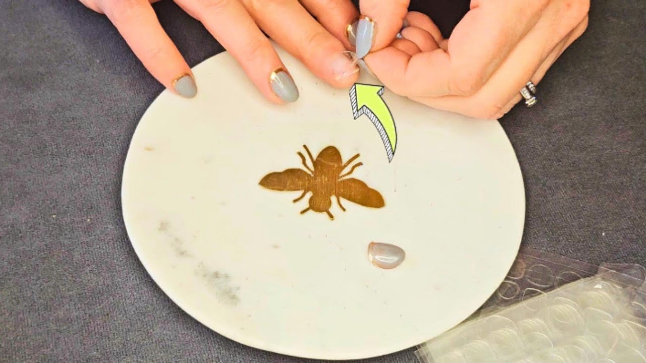 Mwellewm 20 Double-Sided Nail Glue Stickers Review: Easy & Fast Application for Press-Ons