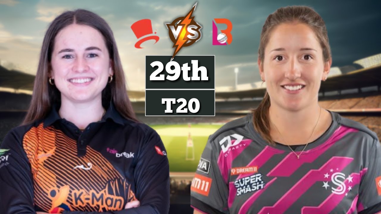 Northern Brave WomenTomorrow vs Canterbury Women CMW vs NBW, 29th T20, W-Super Smash