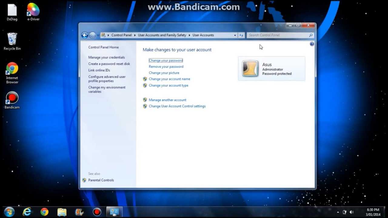 How To Set A Password On Your PC YouTube