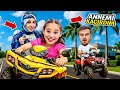 ŞEHİRDE MOTOR ATV İLE KAÇIŞ ‼️ ELİF VE ABİSİ SAHİLE GİDİYOR!! 