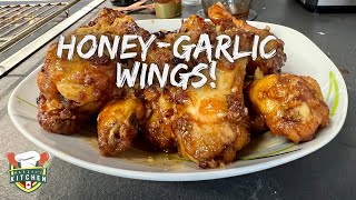 Oven Baked Honey Garlic Chicken Wings | Marcel's Kitchen