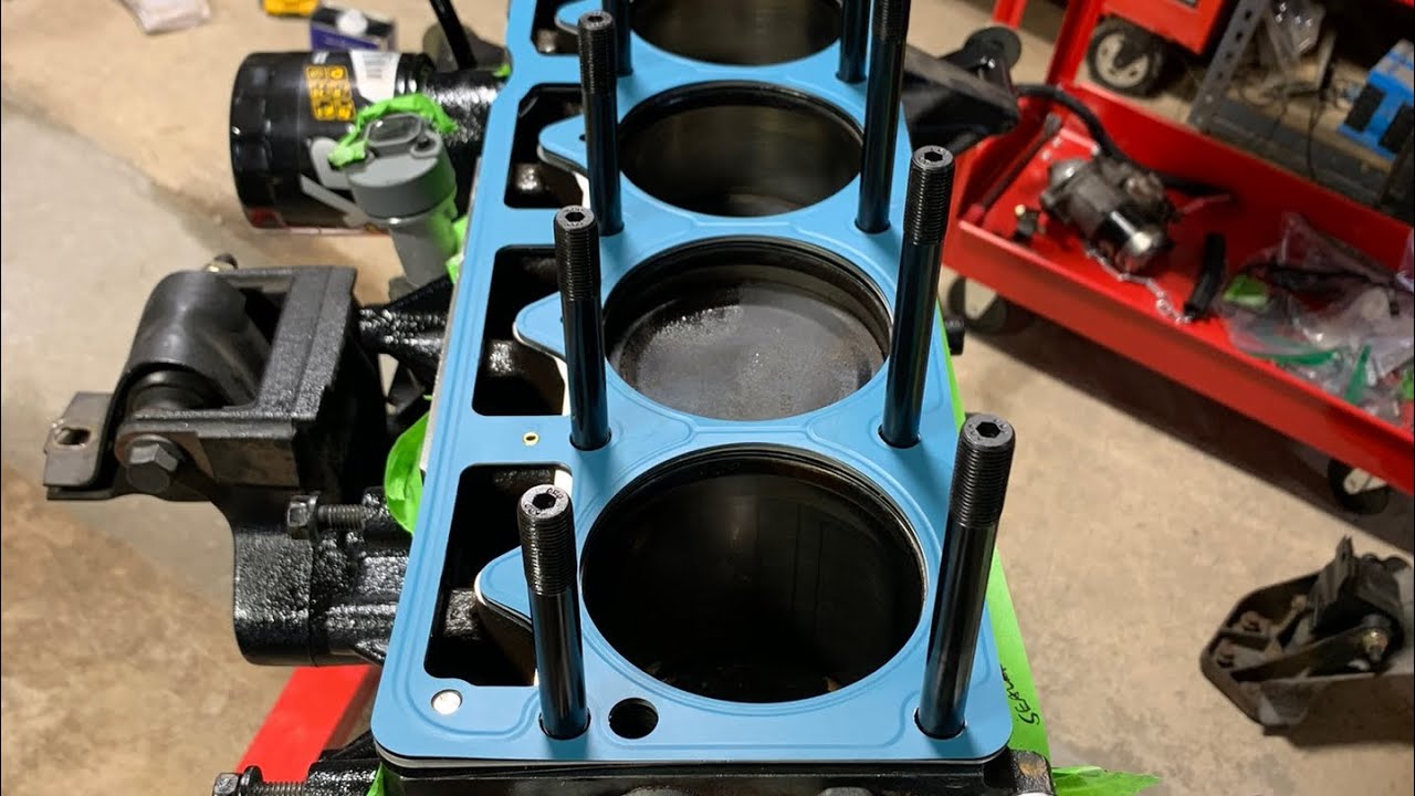 Arp head studs on your jeep 4 0 watch this first youtube