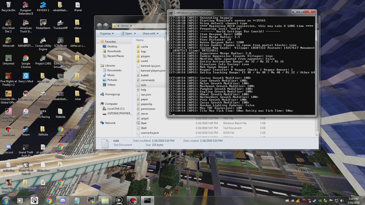How to make a basic minecraft server on your own computer - YouTube