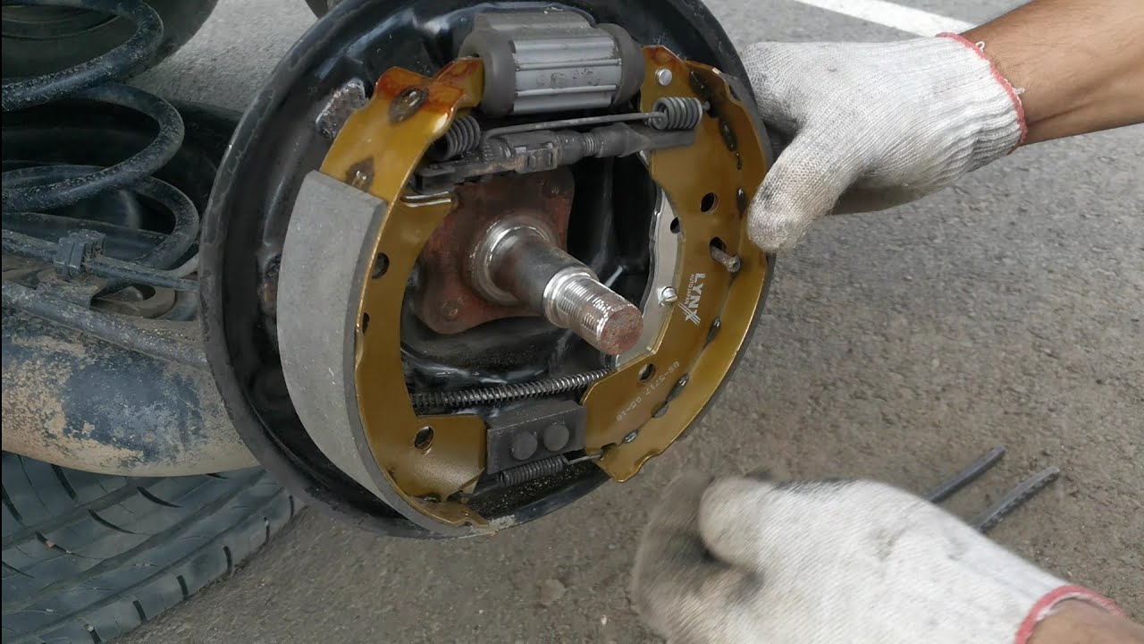 колодки не снимаются