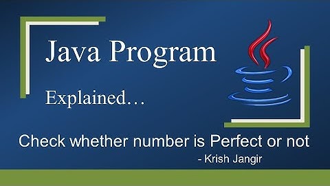 2. Java - Check Perfect Number