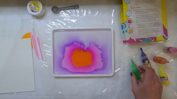 Marbling Paint Art Kit, 18 Colors Water Marbling kit, Water Art