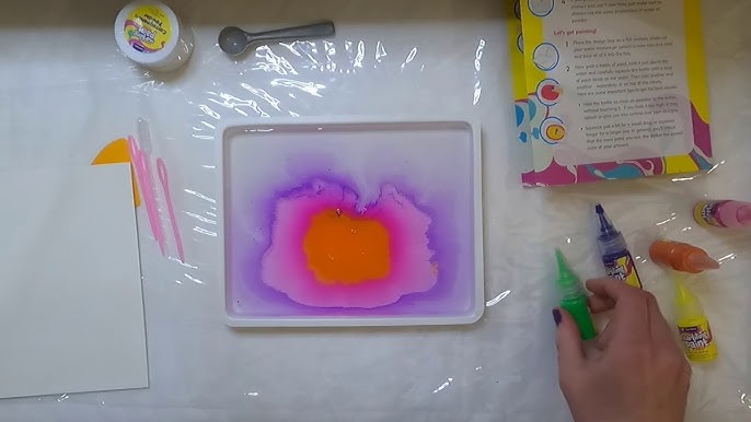 Coodoo Water Marbling Paint for Kids - Arts and Crafts for Girls