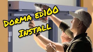 Dorma Kaba ED100 Automatic Door Opener Installation Profile