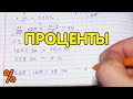 Проценты - математика 5 класс. Основные задачи на проценты