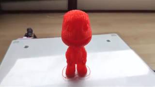 Alfawise U30 pro, 3D printed... Sackboy from the Little Big Planet (Playstation Game)