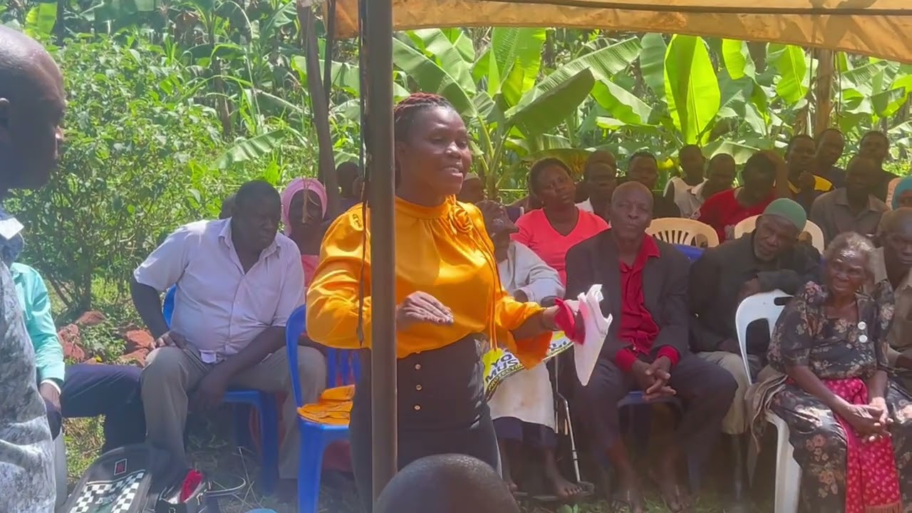 On Locus: at Janda with minister Sam Mayanja. Mulondo Tomas Serumbi