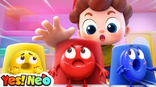 Neo is Looking for Donuts | Colors Song | Hickory Dickory Dock | Kids Songs | Yes! Neo