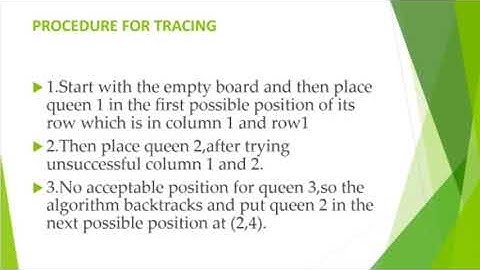 Backtracking – n Queen problem || Design And Analysis of Algorithm