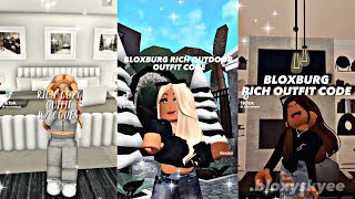 Bloxburg Outfits Codes for Roleplays|| Tiktoks