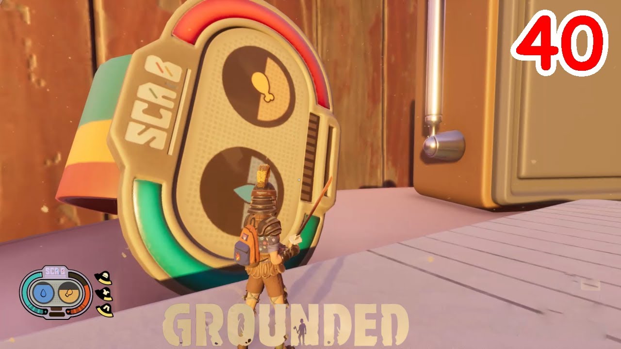 Grounded 40 มีอะไรอยู่บนโต๊ะ Buster cap gun และเจ้า Green Shield bug