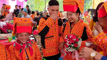 ĐÁM CƯỚI NGƯỜI DAO ĐẶNG XUÂN TRIỆU LÌN NHIỀU NGƯỜI DAO NHẤT ÁI QUỐC LỘC BÌNH P1 MẪU SƠN ĐỈNH