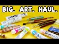 BIG Art Haul \\ Testing Cool New Art Supplies!!!