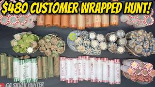 $480 Mixed Coin Roll Hunt