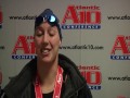 2013 Atlantic 10 Swimming & Diving Day 2 - Women's 50 Freestyle Champion, Liz Jordan