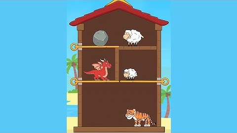 hero sheep: pin pull and save sheep game - level